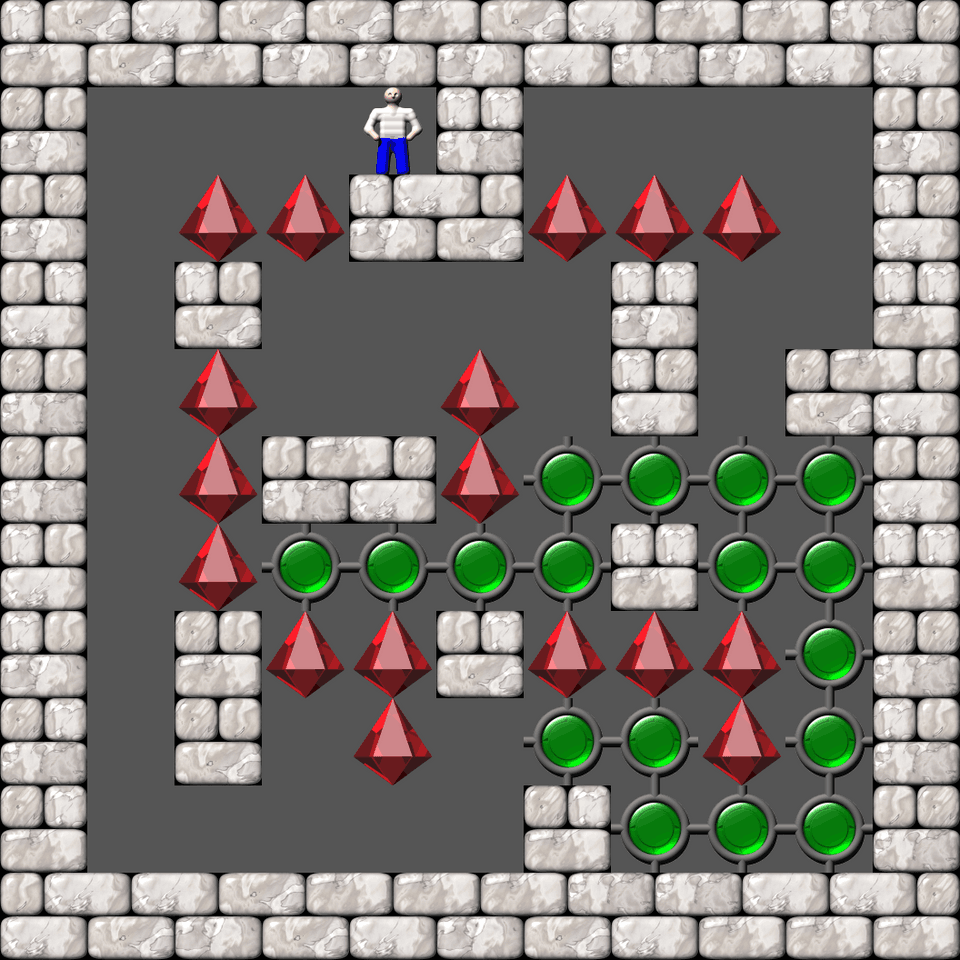 Sokoban Compact Catalysts level 110